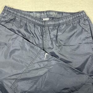 Vintage Nike‎ Pants Mens Large Navy Nylon Windbreaker Track Joggers 90s